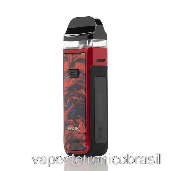 Vape Recarregável Smok Nord X 60w Pod System Fluid Red